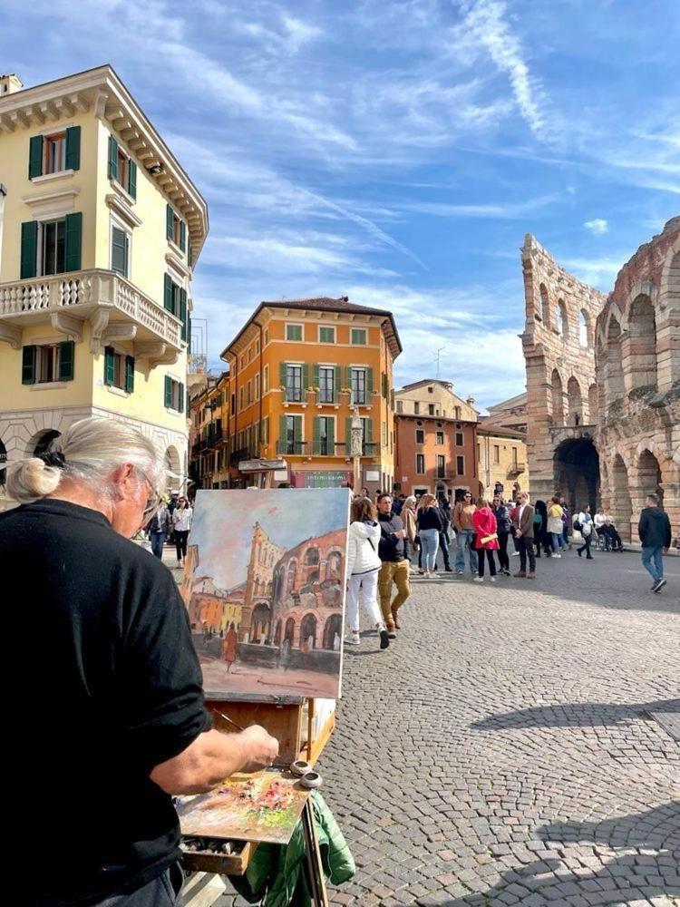 Residenza Piazza Erbe Verona Exterior foto